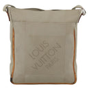 LOUIS VUITTON Damier Geant Compignon Messenger Bag Gray M93046 LV Auth bs34434-2