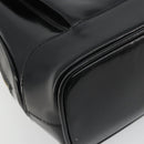 GUCCI Tote Bag Patent leather Black Gold Auth bs34437-14