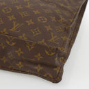 LOUIS VUITTON Monogram Sac Plat Hand Bag M51140 LV Auth bs34440-9