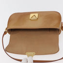 LOUIS VUITTON Monogram Vernis Malibu Street Bag Noisette M91506 LV Auth bs34453-18