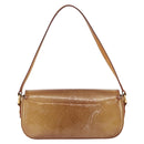 LOUIS VUITTON Monogram Vernis Malibu Street Bag Noisette M91506 LV Auth bs34453-2