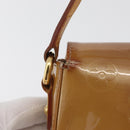 LOUIS VUITTON Monogram Vernis Malibu Street Bag Noisette M91506 LV Auth bs34453-3