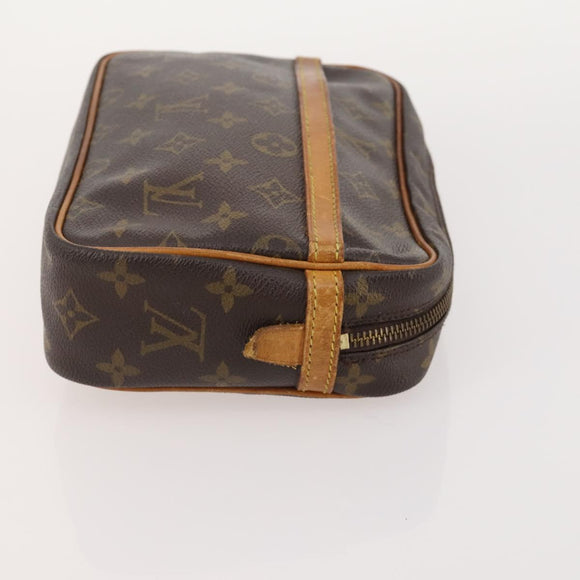 LOUIS VUITTON Monogram Epi Clutch Bag 3 Set Brown LV Auth bs34457
