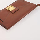 LOUIS VUITTON Monogram Epi Clutch Bag 3 Set Brown LV Auth bs34457-17
