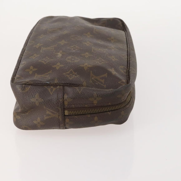 LOUIS VUITTON Monogram Epi Clutch Bag 3 Set Brown LV Auth bs34457