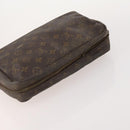 LOUIS VUITTON Monogram Epi Clutch Bag 3 Set Brown LV Auth bs34457-5