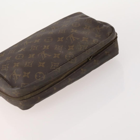 LOUIS VUITTON Monogram Epi Clutch Bag 3 Set Brown LV Auth bs34457