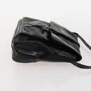 PRADA Hand Bag Nylon Patent leather 2 Set Black Green Auth bs34458-12