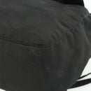 PRADA Backpack Nylon Black Silver Auth bs34471-16
