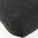 PRADA Backpack Nylon Black Silver Auth bs34471-17