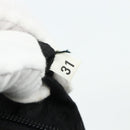 PRADA Backpack Nylon Black Silver Auth bs34471-12