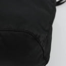 PRADA Purse Pouch Nylon Black Silver Auth bs34472-15