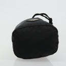 PRADA Purse Pouch Nylon Black Silver Auth bs34472-6