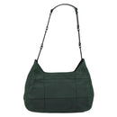 PRADA Shoulder Bag Nylon Green Silver Auth bs34473-13