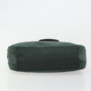 PRADA Shoulder Bag Nylon Green Silver Auth bs34473-5
