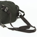 PRADA Backpack Nylon Khaki Silver Auth bs34477-9