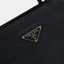 PRADA Hand Bag Nylon Navy Silver Auth bs34478-17