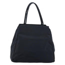 PRADA Hand Bag Nylon Navy Silver Auth bs34478-2