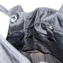 PRADA Hand Bag Nylon Black Silver Auth bs34479-20