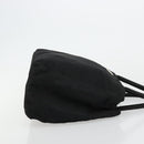 PRADA Hand Bag Nylon Black Silver Auth bs34479-3