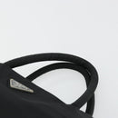 PRADA Hand Bag Nylon Black Silver Auth bs34479-8