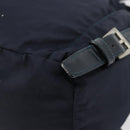 PRADA Backpack Nylon Navy Silver Auth bs34480-14