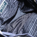 PRADA Backpack Nylon Navy Silver Auth bs34480-21