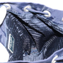 PRADA Backpack Nylon Navy Silver Auth bs34480-22