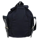PRADA Backpack Nylon Navy Silver Auth bs34480-3