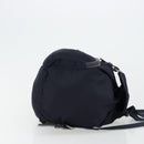 PRADA Backpack Nylon Navy Silver Auth bs34480-4
