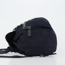PRADA Backpack Nylon Navy Silver Auth bs34480-5