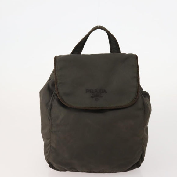 PRADA Shoulder Bag Nylon 3 Set Light Blue Khaki Black Auth bs34483