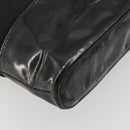 PRADA Hand Bag Nylon Black Silver Auth bs34484-16