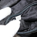 PRADA Hand Bag Nylon Black Silver Auth bs34484-12