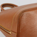 LOUIS VUITTON Epi Alma Hand Bag Brown M52143 LV Auth bs34490-14