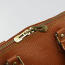 LOUIS VUITTON Epi Alma Hand Bag Brown M52143 LV Auth bs34490-18