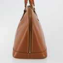LOUIS VUITTON Epi Alma Hand Bag Brown M52143 LV Auth bs34490-3