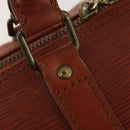 LOUIS VUITTON Epi Keepall 45 Boston Bag Brown M42978 LV Auth bs34491-18