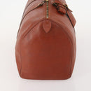LOUIS VUITTON Epi Keepall 45 Boston Bag Brown M42978 LV Auth bs34491-4