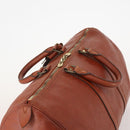 LOUIS VUITTON Epi Keepall 45 Boston Bag Brown M42978 LV Auth bs34491-6