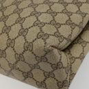 GUCCI GG Supreme Web Sherry Line Tote Bag PVC Beige Gold 39 02 091 Auth bs34492-10