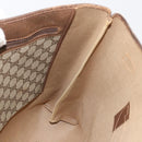 GUCCI GG Supreme Web Sherry Line Tote Bag PVC Beige Gold 39 02 091 Auth bs34492-17