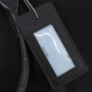 PRADA Boston Bag Nylon Black Silver Auth bs34493-17