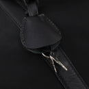 PRADA Boston Bag Nylon Black Silver Auth bs34493-10