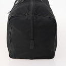 PRADA Boston Bag Nylon Black Silver Auth bs34493-3