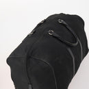 PRADA Boston Bag Nylon Black Silver Auth bs34493-6