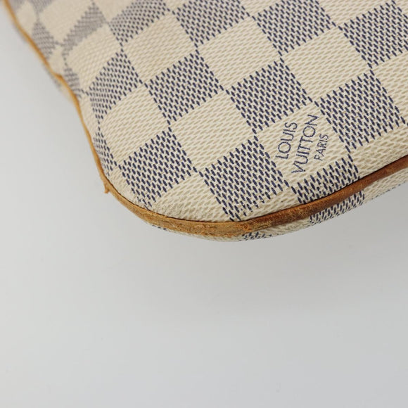 LOUIS VUITTON Damier Azur Pochette Bosphore Shoulder Bag N51112 LV Auth bs34495