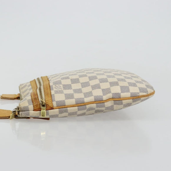 LOUIS VUITTON Damier Azur Pochette Bosphore Shoulder Bag N51112 LV Auth bs34495