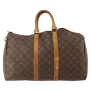 LOUIS VUITTON Monogram Keepall 45 Boston Bag M41428 LV Auth bs34497-2