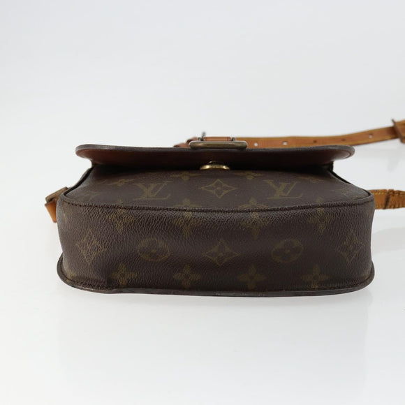 LOUIS VUITTON Monogram Saint Cloud MM Shoulder Bag M51243 LV Auth bs34498